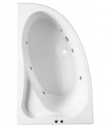 Ванна Riho Lyra 140x90 с гидромассажем (Левая)