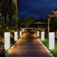 Светильник Цилиндр 16х36 питание от 220, RGB